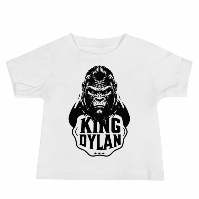 Camiseta de manga corta de punto liso para bebé