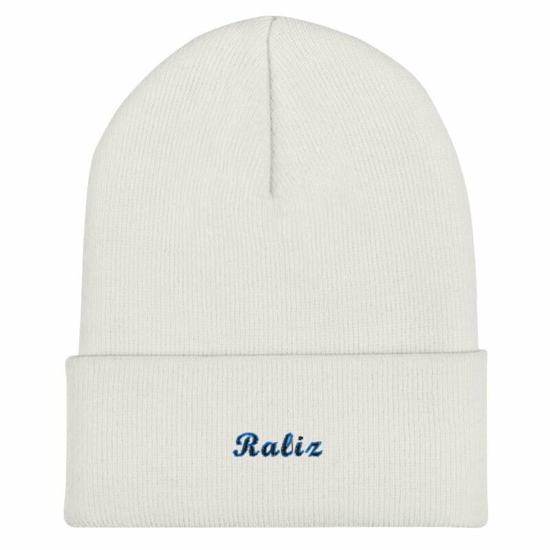 Gorro con borde vuelto